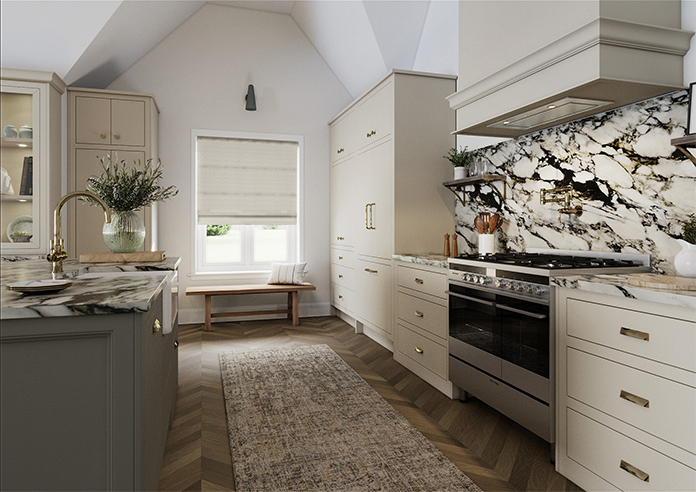 Ariel, Linen - Roman Blind - Image 7